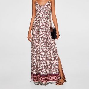[NWT] Mango Print Maxi Dress